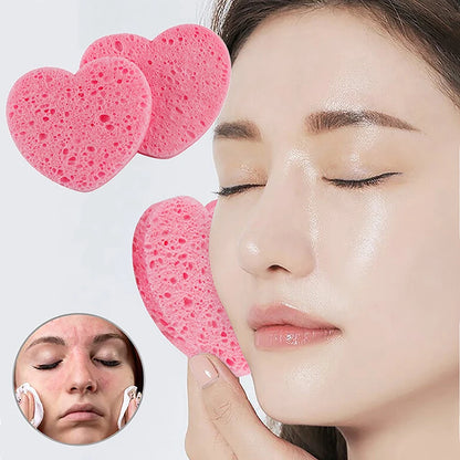 Natural Wood Pulp Facial Wash Sponge